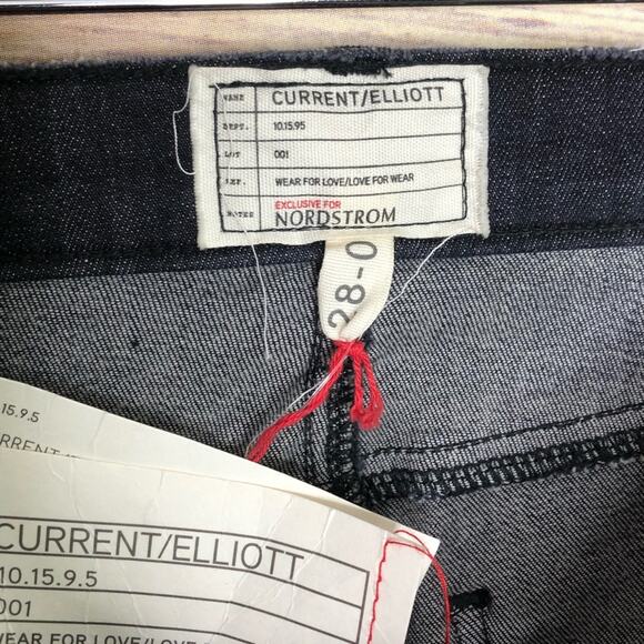 NWT Current/Elliott Distressed The Soho Stiletto Skinny Jeans - Picture 4 of 7